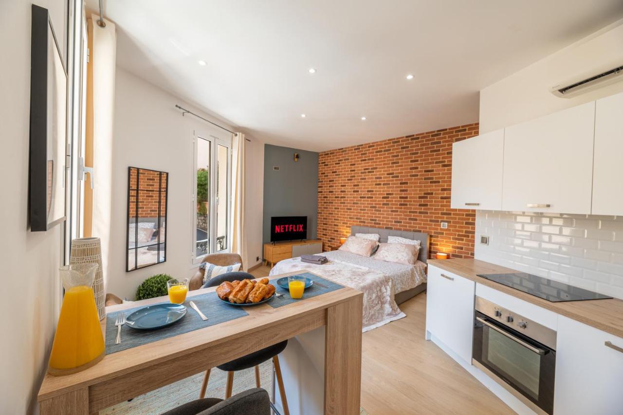 Grand Studio Climatise Tres Proche Monaco Beausoleil Ngoại thất bức ảnh